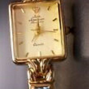 VINTAGE JULES JURGENSON LADIES JEWELED WATCH
